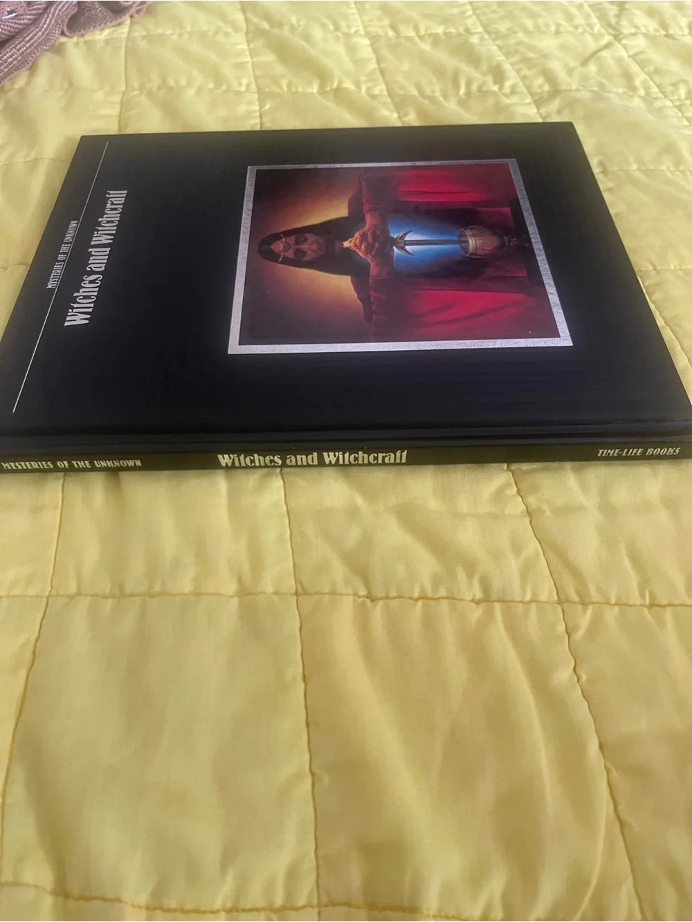 Witches and Witchcraft Hardcover Book - Black Cover with Red Artwork
